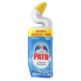 Pato Limpador Sanitário, Marine, Limpeza Pesada, Banheiro e Vaso Sanitário, Pacote Promocional, 750ml