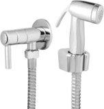 Ducha Higiênica Cromada Completa em ABS, Bidê, Chuveiro Íntimo, Banheiro, Salão de Beleza