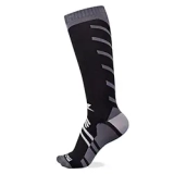 Meia de Compressão Cano Longo Arrow Muvin – Meia Cano Alto – Boa Respirabilidade – Protege Contra Bolhas – Unissex – Corrida – Caminhada – Ciclismo – Exercícios – Fitness – Esportes – Conforto