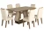 Mesa de Jantar 6 Cadeiras 6 Lugares Retangular